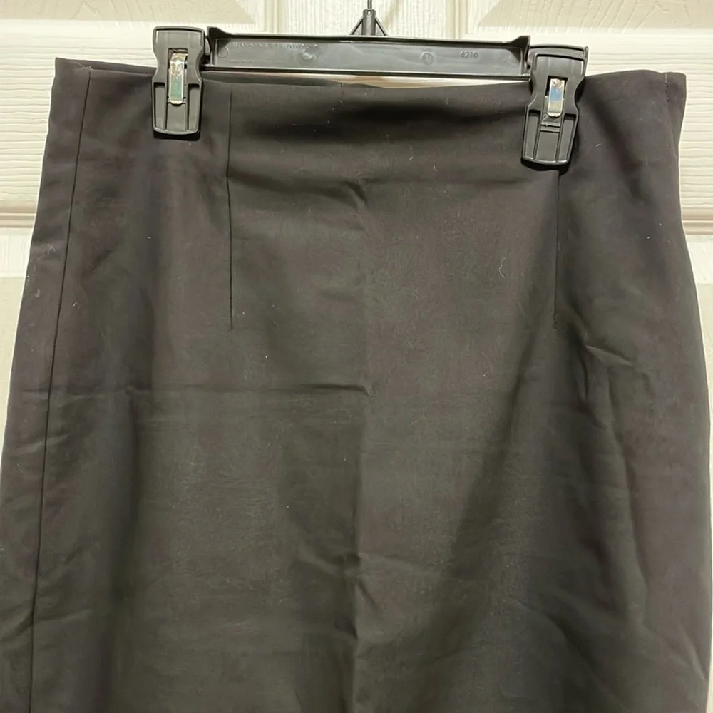 ZARA Woman | Basic | Pencil | Black Skirt | Side Zipper | Size S - Picture 2 of 15
